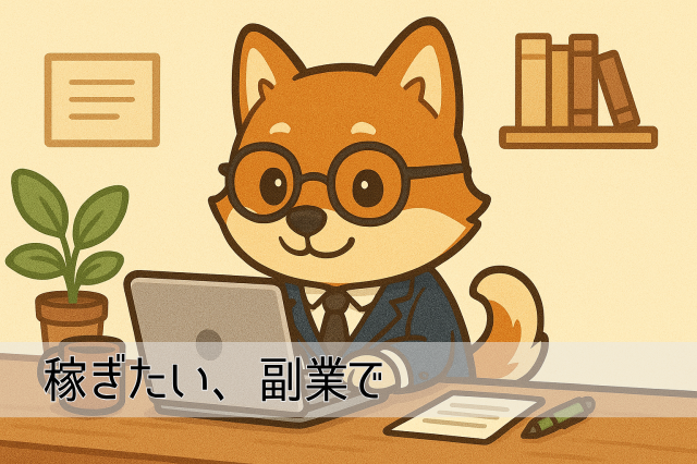 稼ぎたい、副業で